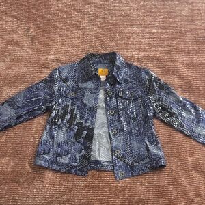 Ruby Rd Stylish Blue Jacket